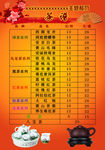 茶水單