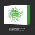 绿色能量保健品高档礼盒包装设计