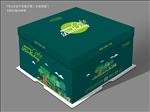 绿色蛋糕盒（展开图）