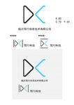 dx标志 笃行科技logo