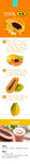 生鲜水果木瓜详情创意海报设计