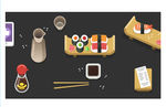寿司美食插画