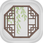 中式花格窗户UI