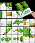 绿色农业农产品清新健康环保画册