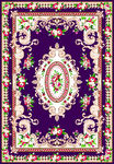 欧式地毯 复古  花 花纹