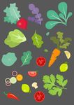 蔬菜 水果 设计 矢 量图