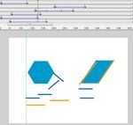 六角形和四边形的拆散动画课件