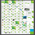 绿色生物科技VI模板