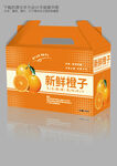 鲜橙鲜果包装礼盒设计