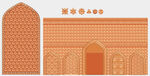 新疆维吾尔花砖纹（全矢量）
