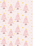 粉色圣诞树背景