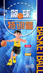 篮球培训机构宣传招生海报