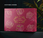玫瑰花鲜花饼包装设计