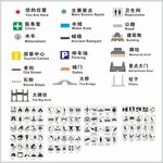 景區(qū)景點(diǎn)圖標(biāo)