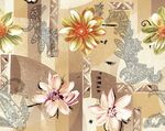 數(shù)碼抽象花