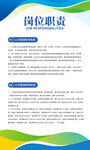 公司企業(yè)崗位職責(zé)海報圖片