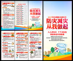 防災減災日三折頁