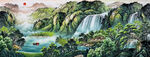 中堂客廳山水掛畫