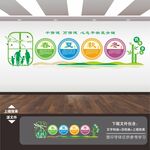 四季養生文化墻