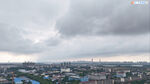 工業(yè)園工廠云彩延時(shí)視頻