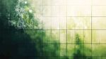 夢幻綠調方格背景圖