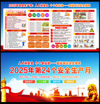 2025安全生產月海報