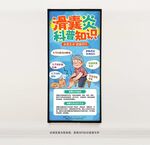 滑囊炎科普知識海報