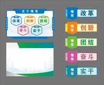 企業文化墻五個惟有