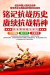 抗戰(zhàn)勝利紀(jì)念日海報(bào)