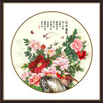 富貴牡丹圖