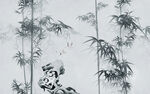 水墨竹子