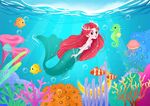 海底美人魚與多彩海洋生物