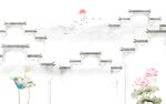 水墨江南水鄉(xiāng)背景墻