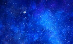 藍色星空宇宙星空圖