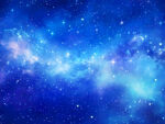 夢幻藍色星空宇宙