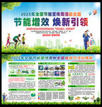 2025節(jié)能宣傳周宣傳欄