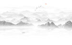 水墨山水畫(huà)