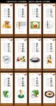 食堂餐廳餐飲文化標語展板