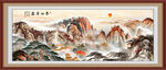 泰山客廳裝飾畫(huà)