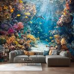 夢(mèng)幻海底世界客廳背景墻