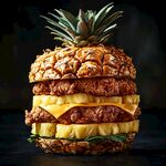 菠蘿漢堡創(chuàng)意美食新組合