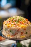 美味多彩火腿蔬菜炒飯