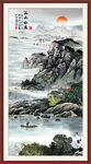 玄關(guān)山水畫(huà)