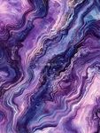夢幻紫藍(lán)流體紋理圖案