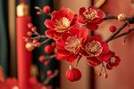紅梅賀歲 裝點中式浪漫