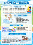 珍愛生命預(yù)防溺水宣傳海報(bào)