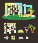 夏日美陳戶外清新風(fēng)活動(dòng)場(chǎng)景布置