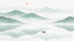 意境水墨山水