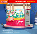 水蜜桃包裝 桃子禮盒