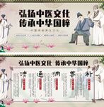 簡(jiǎn)約大氣古風(fēng)中醫(yī)養(yǎng)生文化展板